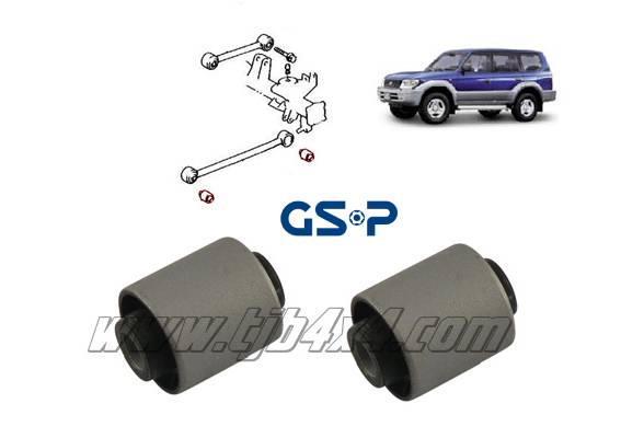 Silenblocs tirant de pont inferieur, Arri�re, la paire
